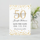 Search for fifty and fabulous 50th birthday invitations Gold