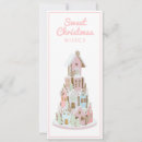Search for gingerbread house christmas cards Pink