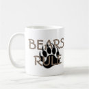 Search for bear paw print mugs Bears