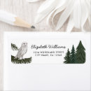 Search for baby bird return address labels Owl