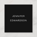 Search for web designer business cards Black