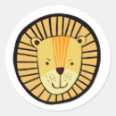 Search for yellow lion stickers Kids