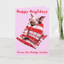 Search for funny pig christmas cards Pigs