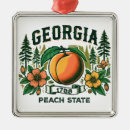 Search for state of georgia christmas tree decorations Usa
