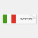 Search for flag of italy bumper stickers Country
