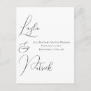 Search for save the dates unique postcards Minimalist