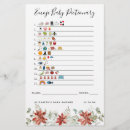 Search for baby shower emoji games Rustic