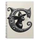 Search for black cat notebooks Vintage