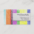 Search for massage hands business cards Nature