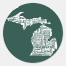 Search for state of michigan stickers Great lakes