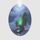 Search for dragon oval christmas tree decorations Green