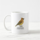 Search for cedar waxwing mugs Bombycilla cedrorum