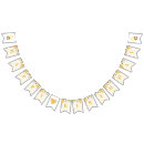 Search for honey bee bunting flags Happy birthday