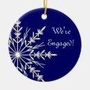 Search for blue snowflake christmas tree decorations Engagement