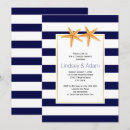 Search for beach shower wedding invitations Starfish