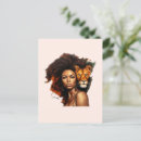 Search for american lion postcards Black woman