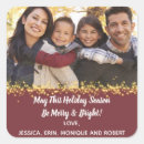 Search for new year photo stickers Gold