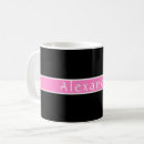 Search for pink and black mugs Stylish
