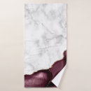 Search for burgundy and gold bath towels Marble