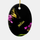 Search for yellow butterflies christmas tree decorations Floral