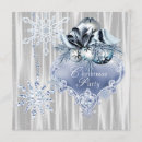 Search for blue white christmas invitations Corporate christmas party