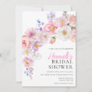 Search for spring summer bridal shower invitations Wildflower