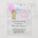 Search for winter baby sprinkle invitations Pink