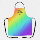 Search for rainbow bright aprons Colourful