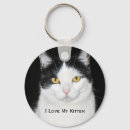 Search for cat portrait key rings Nature