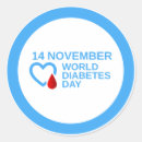 Search for diabetes awareness stickers Blue