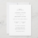 Search for simple minimalist wedding invitations Elegant