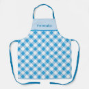 Search for blue gingham aprons Cook