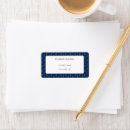 Search for geometric pattern return address labels Blue