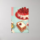 Search for cake canvas prints Vintage