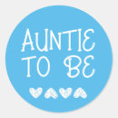 Search for auntie to be stickers Blue