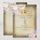 Search for crown wedding invitations Gold