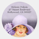 Search for vintage glamour stickers Beauty