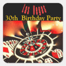 Search for casino birthday party stickers Las vegas