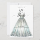 Search for dress shop invitations Yes to the dress