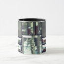 Search for black and metallic silver mugs Grey