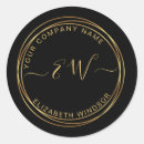 Search for gold abstract stickers Logo
