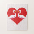 Search for flamingo puzzles White