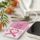 Search for pink ribbons key rings Women