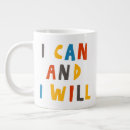 Search for i can and i will mugs Cute