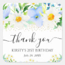 Search for blue daisy stickers Watercolor
