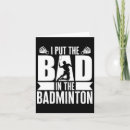 Search for badminton shuttlecock cards Athlete