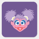 Search for abby stickers Pink monster sesame st