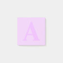 Search for initial post it notes Purple