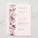 Search for boho feather wedding invitations Flowers