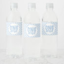 Search for 1st birthday water bottle labels Onederful